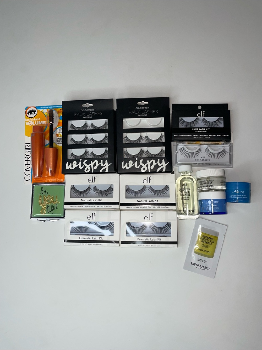 Natural & Dramatic Lash Kit Set in Black - Assorted Styles